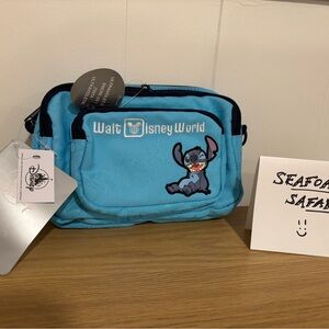 NWT Disney Parks Stitch Walt Disney World Crossbody/Sling Bag